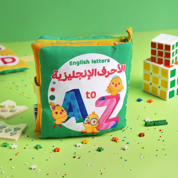 الأحرف الإنجليزية - English Letters - Hekaya Bookstore - إرشاد للنشر - Hekaya Bookstore - الأحرف الإنجليزية - English Letters - الكتب القماشية