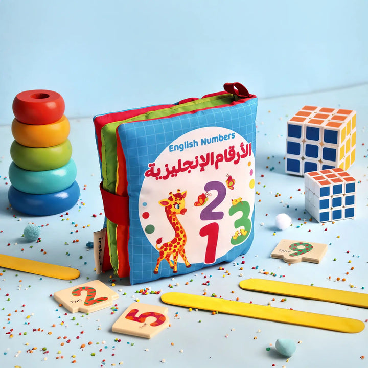 الأرقام الإنجليزية - English Numbers - Hekaya Bookstore - إرشاد للنشر - Hekaya Bookstore - الأرقام الإنجليزية - English Numbers - الكتب القماشية